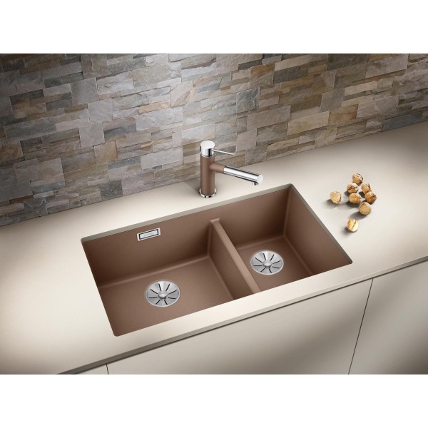 Мойка для кухни Blanco Subline 430/270-U кофе 523160