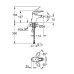 Смеситель для биде Grohe Eurostyle S-Size 33566003
