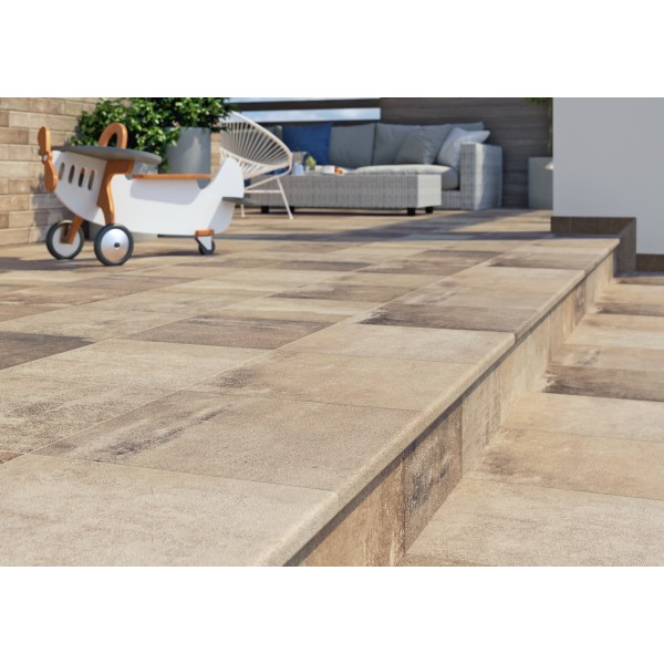 Клинкер Paradyz SCANDIANO BEIGE COKOL 2 EL.-LEWY