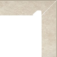 Цоколь Scandiano Beige Лівий 2 ел 8,1x30 код 5762 Ceramika Paradyz