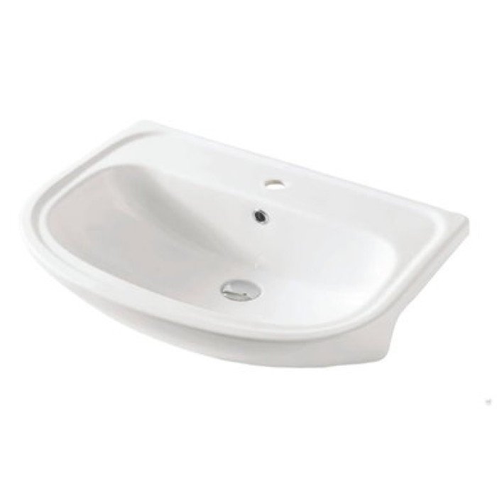 Керамическая раковина 66 см Artceram Apollo, white glossy (APL001 01;00)