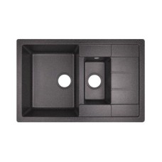 Кухонная мойка Lidz 780x495/200 BLA-03 (LIDZBLA03780495200)