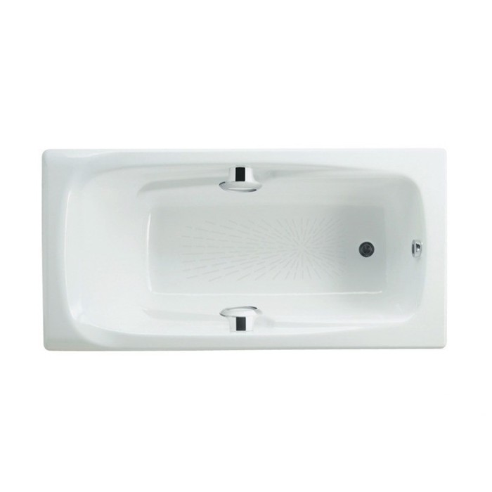 Ванна чугунная 170*85см ROCA MING A230270001 с ручками и покрытием против скольжения