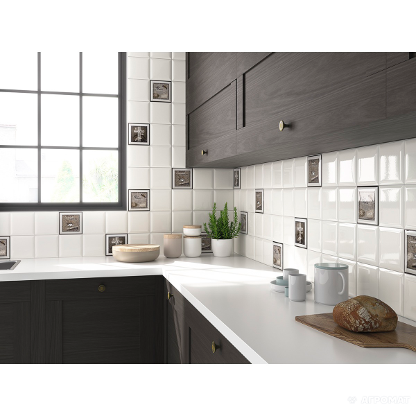 Плитка Monopole Ceramica Kitchen MOCA ARABICA декор 7×150×150