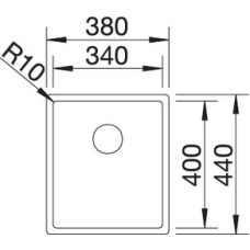 Мойка для кухни Blanco Claron 340-IF  521570