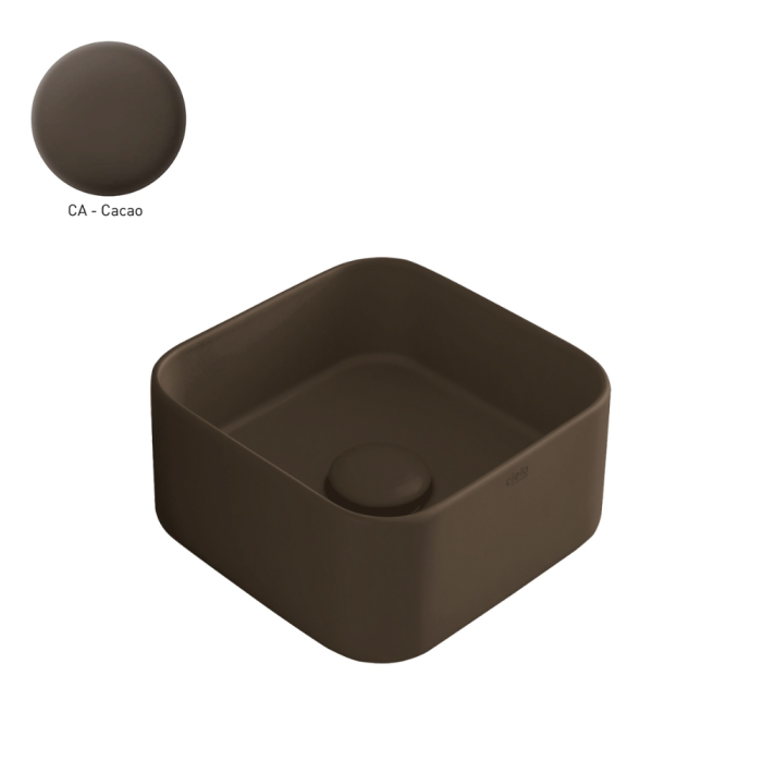 Раковина накладная 25 см Cielo Shui Comfort Minimo