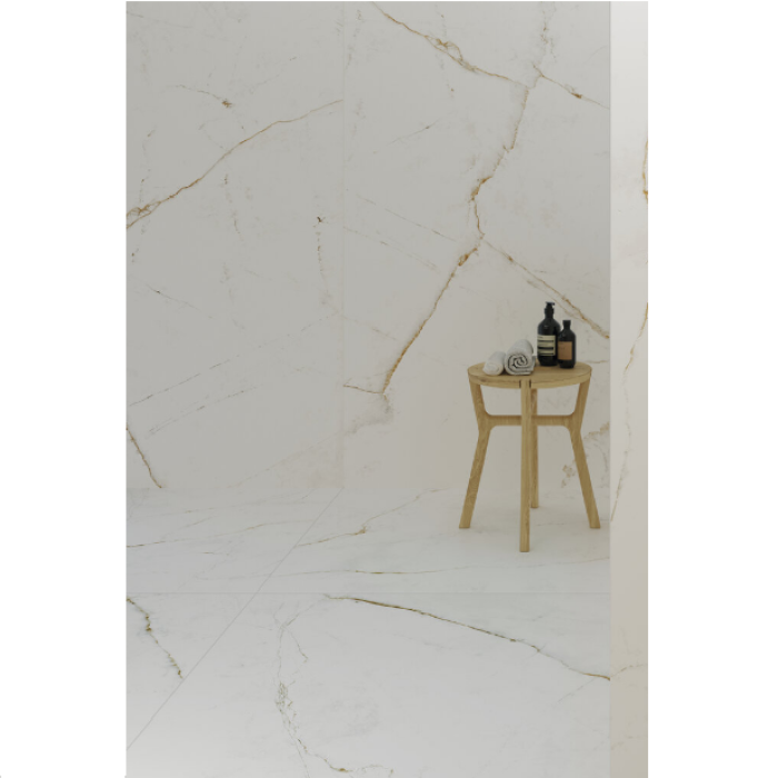 Плитка PERONDA DUAL WHITE SP/33,3X100/R 10×1000×333 под мрамор