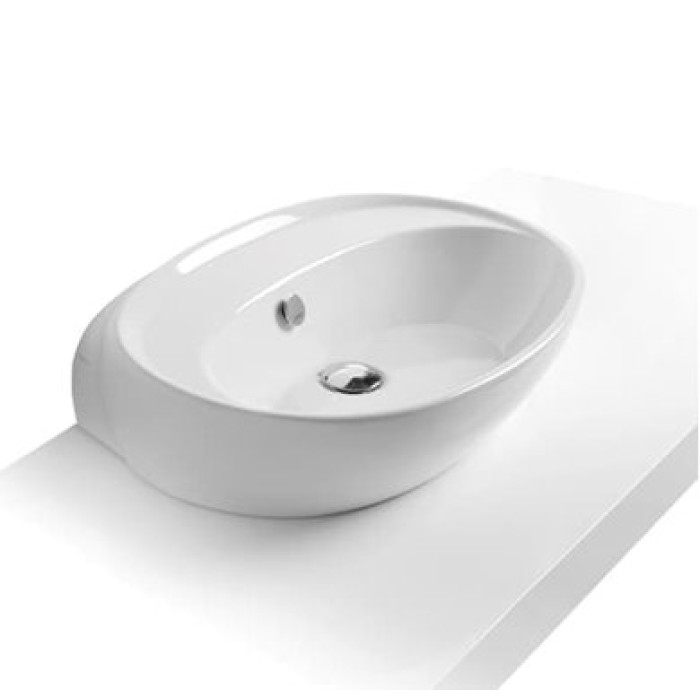 Керамическая раковина 60 см Simas Bohemien, bianco glossy BO 11