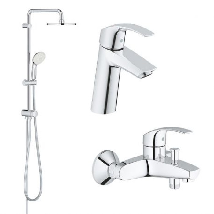 Grohe Eurosmart набор для ванны 3 в 1 (123246R)