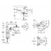 Grohe Eurosmart набор для ванны 3 в 1 (123246R)