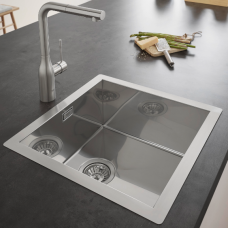 Мойдка для кухни Grohe 464x464 мм, 1 чаша, матовая, в уровень со столешницей (31578SD0)