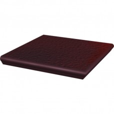 Сходинка з капіносом кутова Natural Brown STR 33x33 код 7816 Ceramika Paradyz