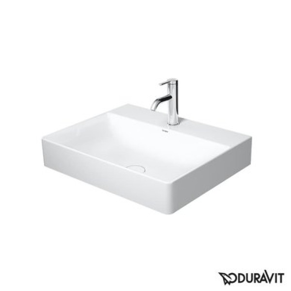 Плитка керамогранит Керамическая раковина 60 см Duravit DuraSquare 2353600041 для пола