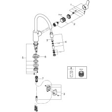 Grohe Eurostyle Cosmopolitan Смеситель для кухни (31126004)