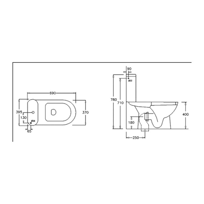 Унитаз напольный Hatria Marilyn Унитаз напольный Hatria Marilyn