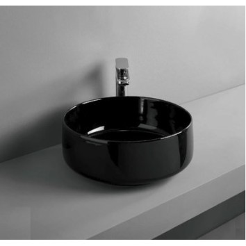 Керамическая раковина 42 см Artceram Cognac, black glossy (COL001 03;00)