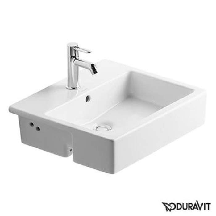 Плитка керамогранит Керамическая раковина 55 см Duravit Vero 0314550000 для пола