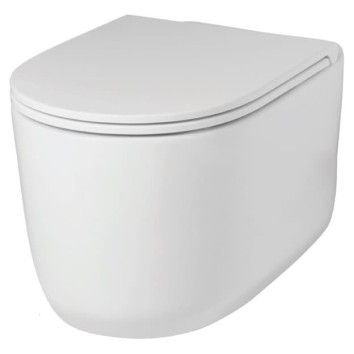 Подвесной унитаз безободковый Artceram Gio Evolution (GIV001 01;00) white glossy