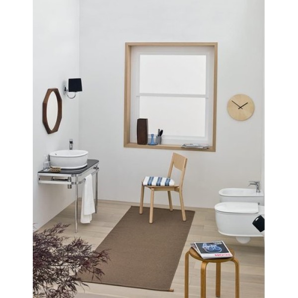 Керамическая раковина 45 см Artceram Azuley, black glossy (AZL001 03;00)