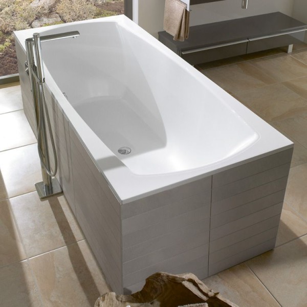 Ванна квариловая Villeroy&Boch My Art UBQ180MYA2V-01 + ножки