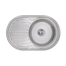 Кухонная мойка Lidz 7750 Polish 0,6 мм (LIDZ775006POL)