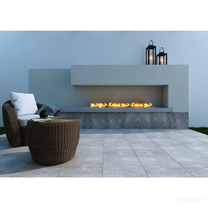 Керамогранит Cersanit Febe DARK GREY 9×420×420 под камень