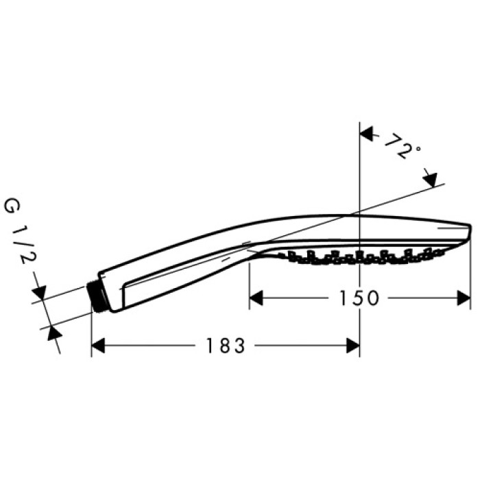 Ручной душ Hansgrohe Raindance Select S 150 Air 3jet 28587400 Ручной душ Hansgrohe Raindance Select S 150 Air 3jet 28587400