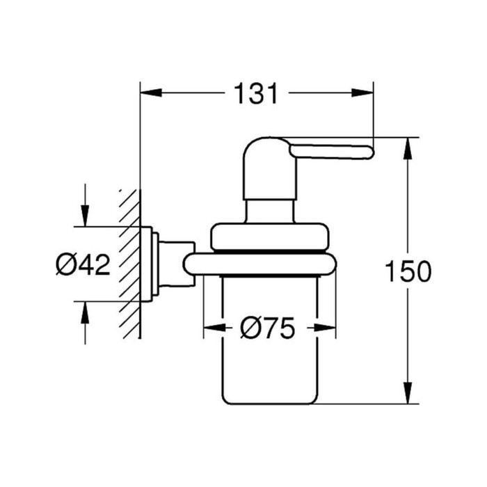 Grohe Atrio Дозатор жидкого мыла (40306000)