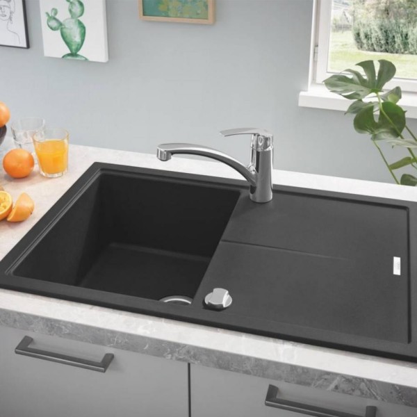 Мойдка для кухни Grohe 780x500 мм, Granite Black (31639AP0)