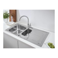 Мойдка для кухни Grohe 970x500 мм с эксцентриком, 2 чаши, матовая (31564SD0)