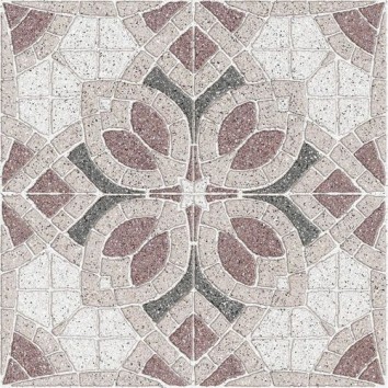 Керамограніт Golden Tile Sabbia Flower Бежевий 7F1740 30x30 см