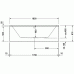 Vero ванна прямоугольная 180 см 700135000000000 в интернет-магазине «Estet Room»