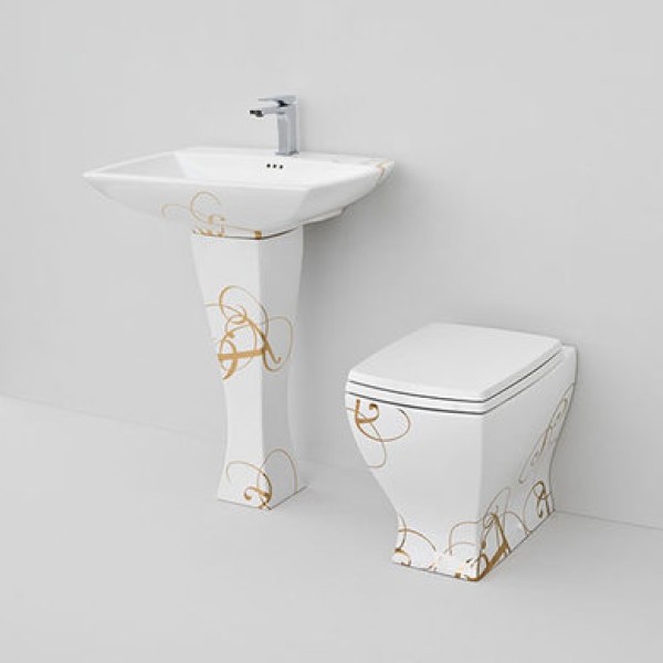 Керамическая раковина 70 см Artceram Jazz, white glossy/lettering oro (JZL004 01;06)