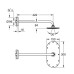 Верхний душ Grohe Rainshower Veris 300 x 150 26170LS0 Верхний душ Grohe Rainshower Veris 300 x 150 26170LS0