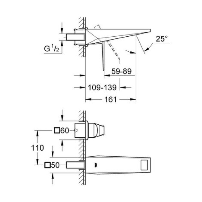 Смеситель для раковины Grohe Allure Brilliant S-Size 19781000 Смеситель для раковины Grohe Allure Brilliant S-Size 19781000
