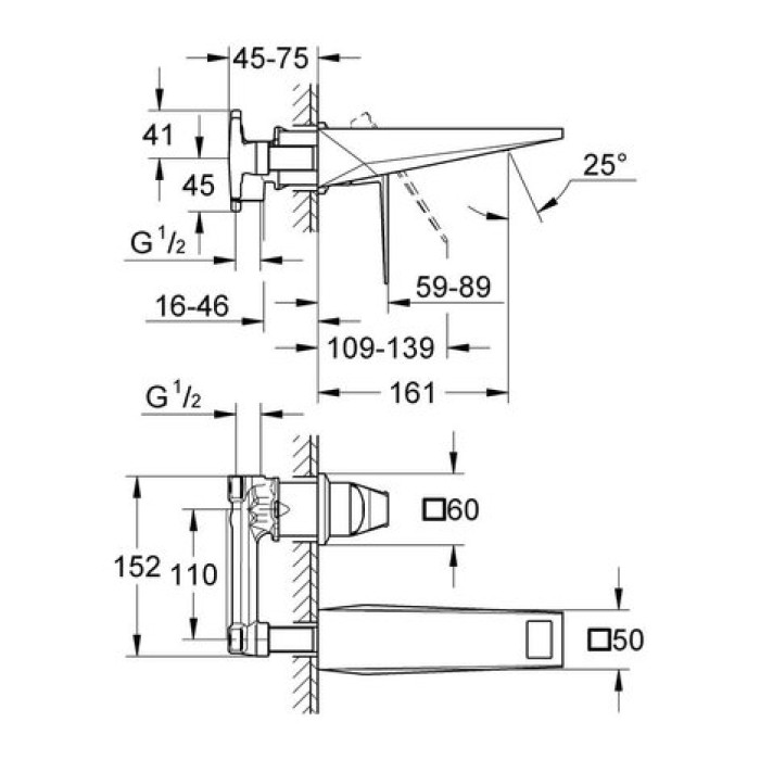 Смеситель для раковины Grohe Allure Brilliant S-Size 19781000 Смеситель для раковины Grohe Allure Brilliant S-Size 19781000