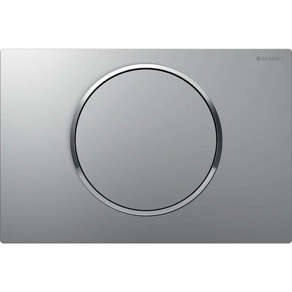 Клавиша смыва Geberit Sigma10, хром матовый/хром 115.758.KN.5