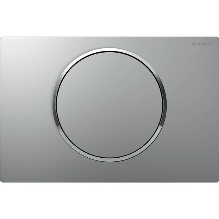 Клавиша смыва Geberit Sigma10, хром матовый/хром 115.758.KN.5