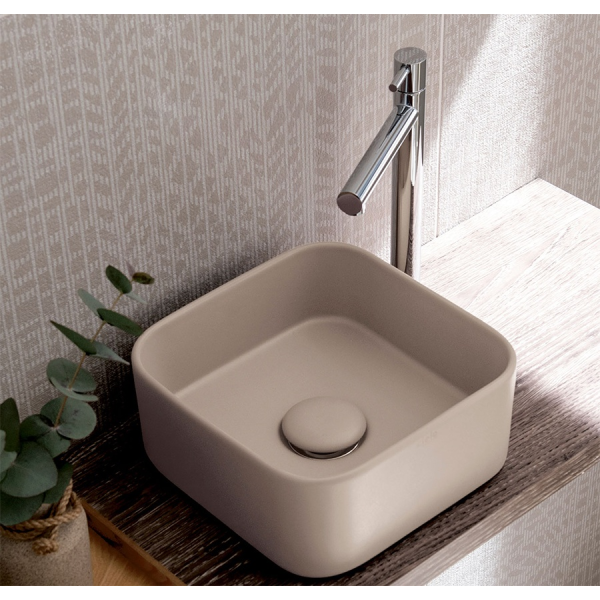 Раковина накладная 25 см Cielo Shui Comfort Minimo