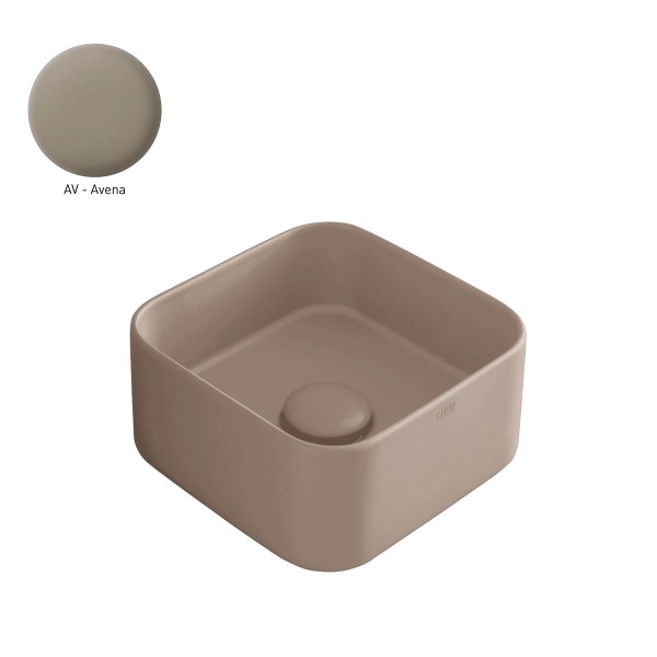 Раковина накладная 25 см Cielo Shui Comfort Minimo