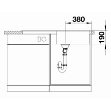 Мойка для кухни Blanco Sity XL 6 S белый-апельсин 525059