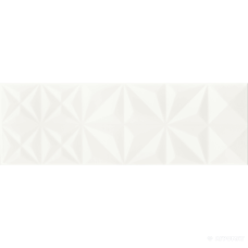 Плитка Opoczno White Magic WHITE GLOSSY SQUARES STRUCTURE 10×750×250