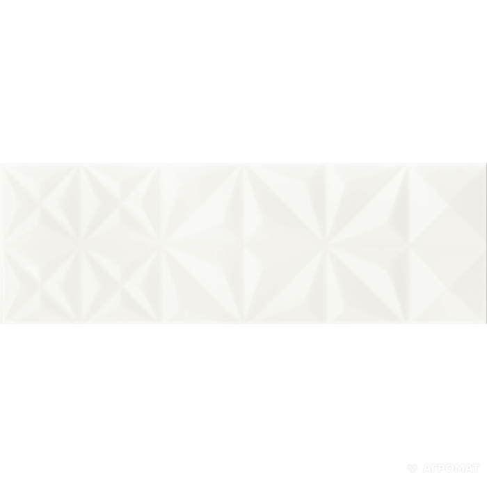 Плитка Opoczno White Magic WHITE GLOSSY SQUARES STRUCTURE 10×750×250