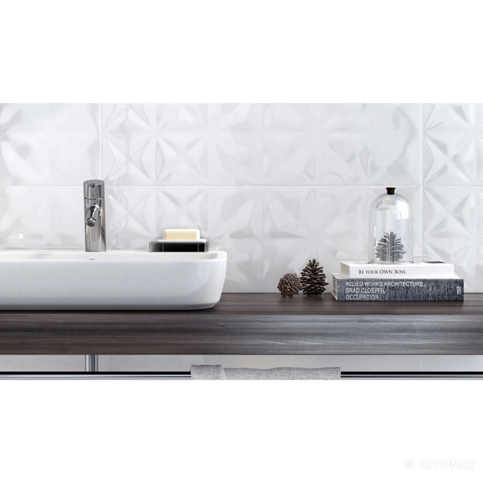 Плитка Opoczno White Magic WHITE GLOSSY SQUARES STRUCTURE 10×750×250 Плитка Opoczno White Magic WHITE GLOSSY SQUARES STRUCTURE 10×750×250