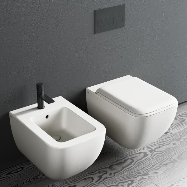Унитаз подвесной безободковый Cielo Shui Comfort, white