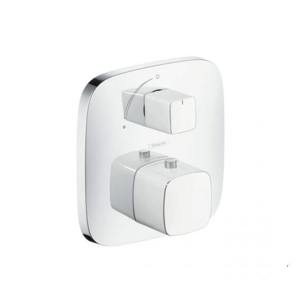 Термостат для душа с запорным вентилем Hansgrohe PuraVida 15775000