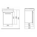Тумба Kolo Nova Pro M39004000 с умывальником 50 см
