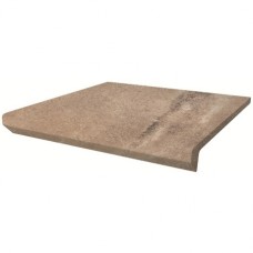Сходинка з капіносом кутова Scandiano Ochra 33x33 код 7000 Ceramika Paradyz