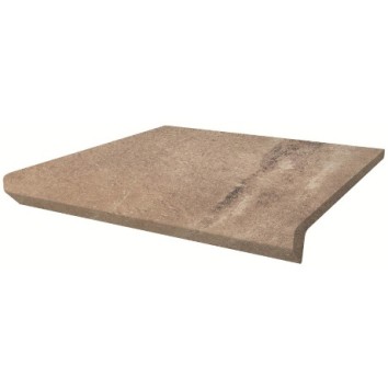 Сходинка з капіносом кутова Scandiano Ochra 33x33 код 7000 Ceramika Paradyz