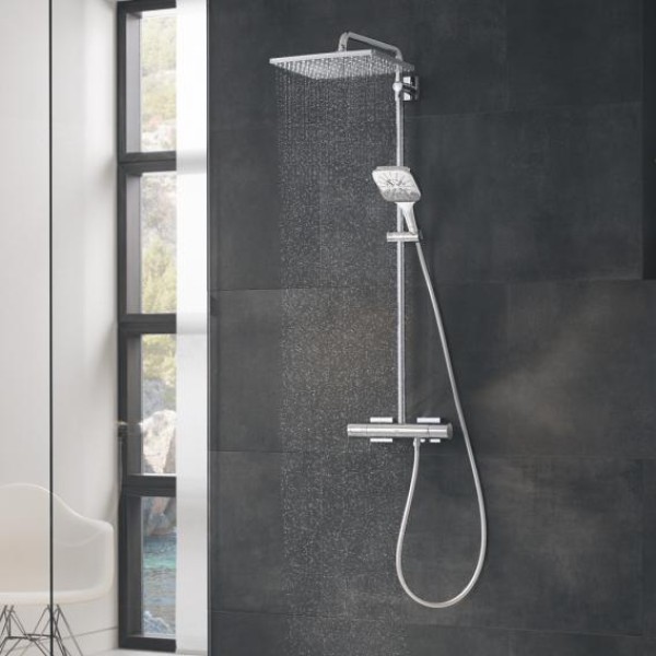 Плитка керамогранит Grohe Rainshower Smartactive Cube 310 Душевая система 26652000 для пола